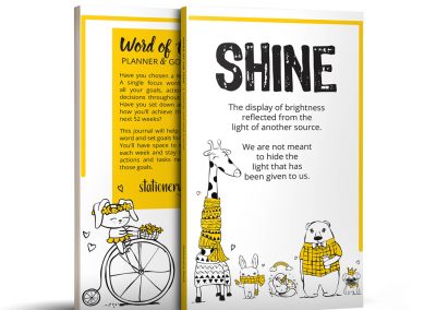 Word of the Year Planner SHINE