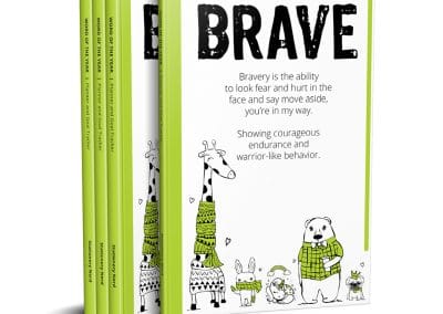 Word of the Year Planner BRAVE