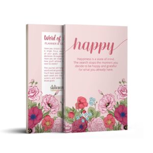 Word of the Year Planner HAPPY