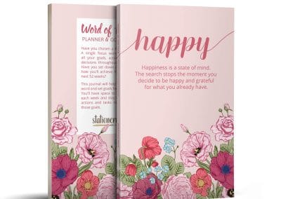 Word of the Year Planner HAPPY