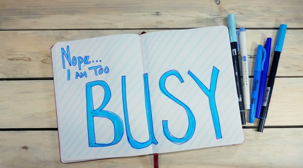 Too busy to use bujo