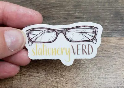 stationery nerd glasses