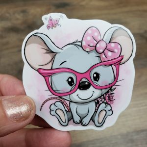 Mouse Nerd Sticker