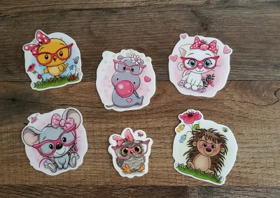 Nerd Friends Sticker Set