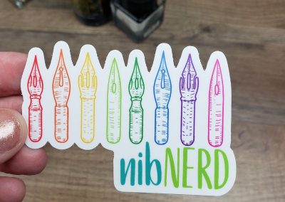 Nib Nerd Sticker