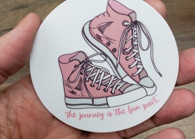 Sneakers Journey Sticker
